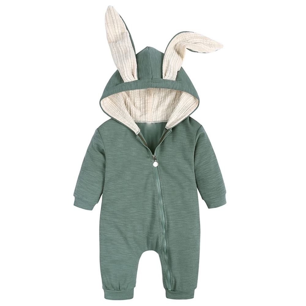 Green bunny zip up baby 3-6 mth NWT Easter